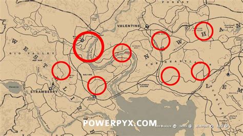 Red Dead Redemption 2 treasure maps .